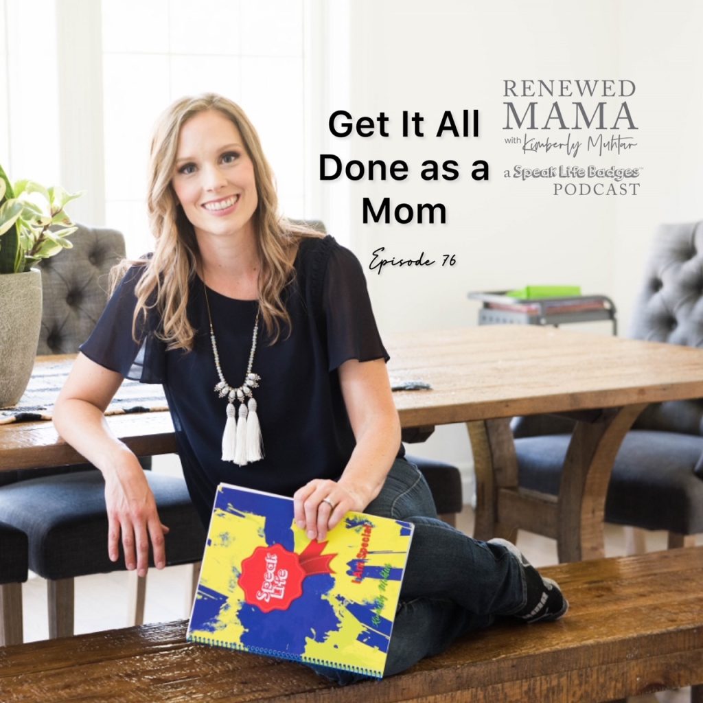 mother smiling at the dining room table because she knows how to get it all done as a mom, time secrets, time management, helpful tips for getting everything done in a day as a mom, Renewed Mama Coaching